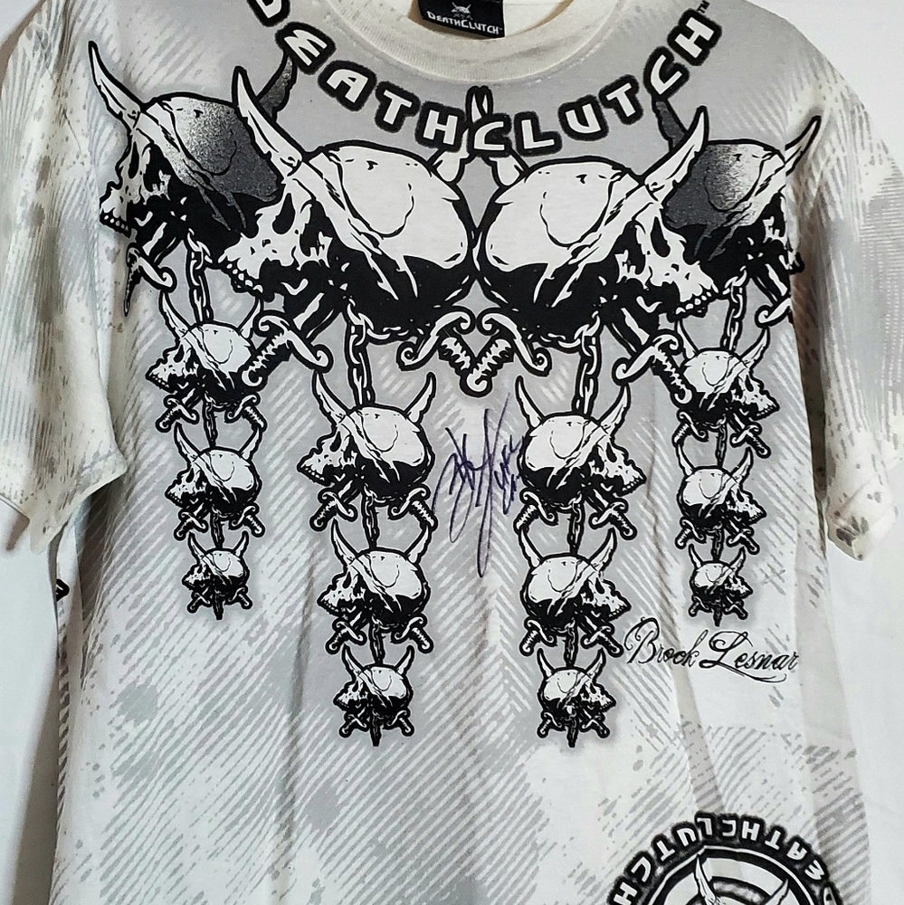 SIGNED Brock Lesnar T-Shirt, one of a kind!